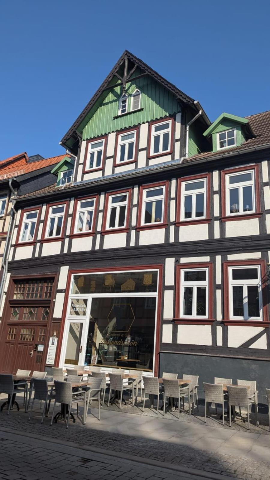 Adresseapartments 2 - E-Kamin - Ruhig ヴェルニゲローデ エクステリア 写真